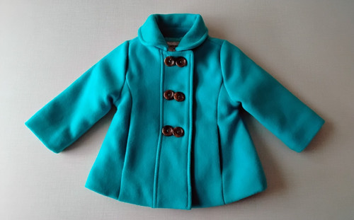 Vecchio cappotto foderato - , blu
