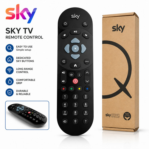Telecomando ricambio sky q - ricambio,